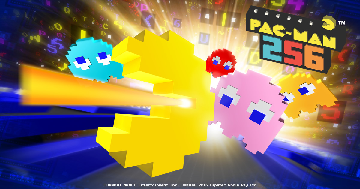 Pac Man 256 バンダイナムコエンターテインメント公式サイト